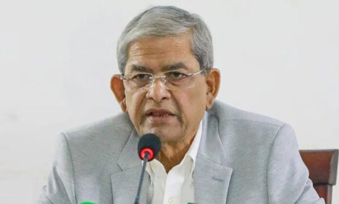 বিএনপির মহাসচিব মির্জা ফখরুল ইসলাম আলমগীর