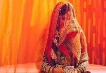 মুখ ধোয়ার পর কনেকে চিনতে পারছেন না বর